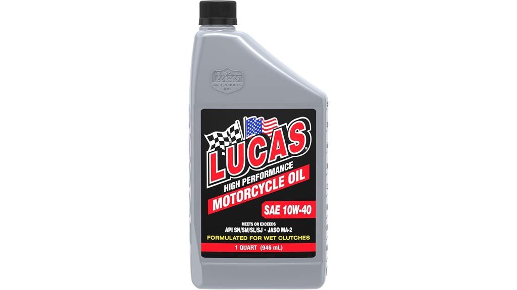 motorcycle oil sae 10w 40
