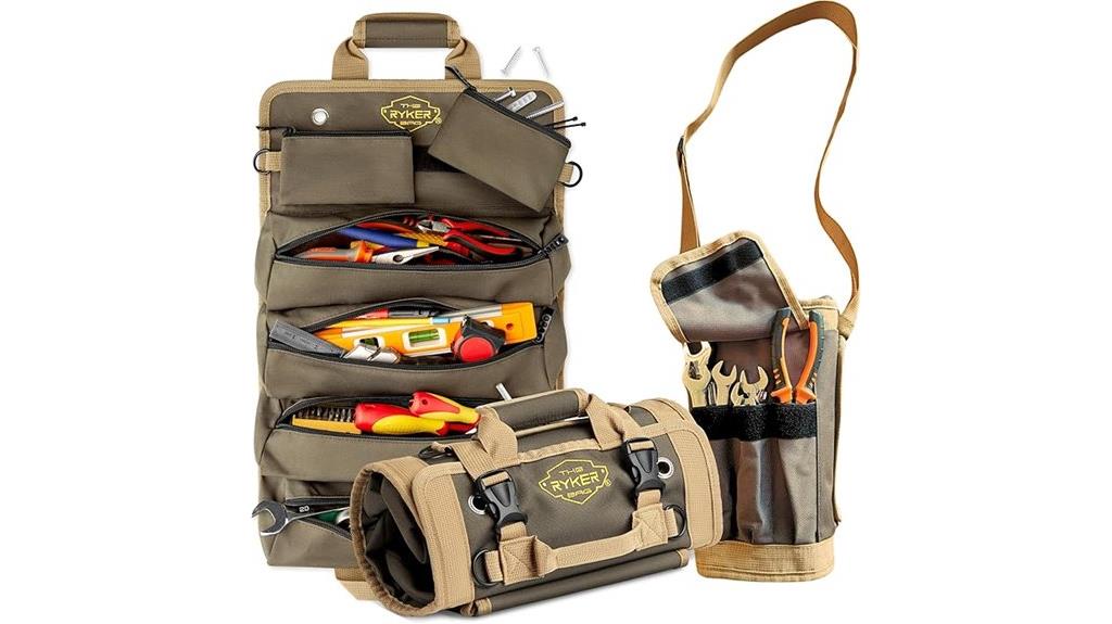 motorcycle tool roll organizer