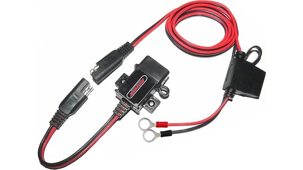motorcycle usb charging kit
