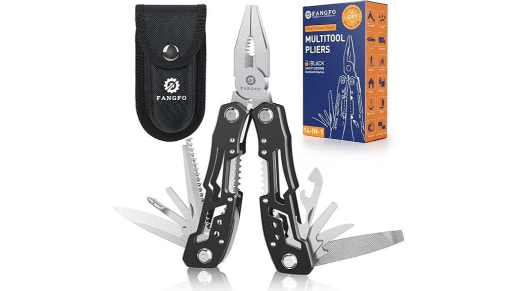 multi tool with safety lock