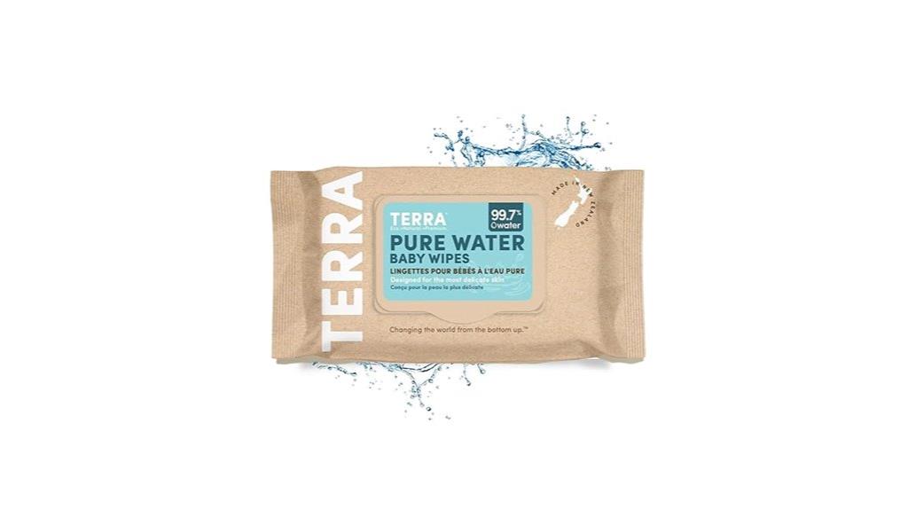 natural water bamboo wipes