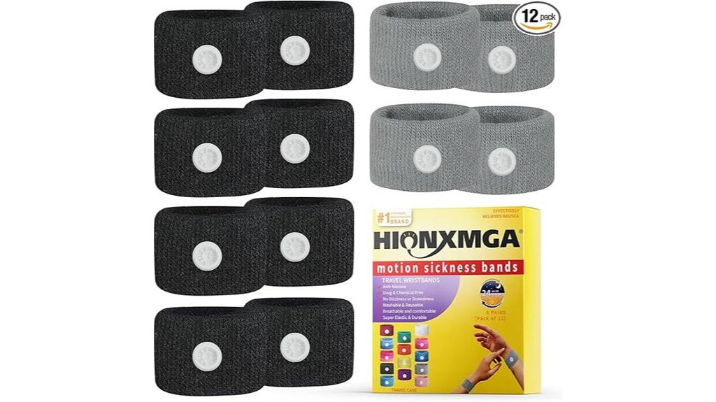 nausea relief wristbands