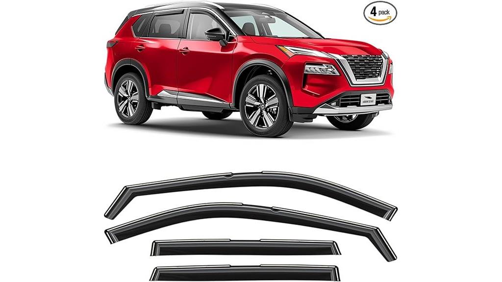 nissan rogue rain guards
