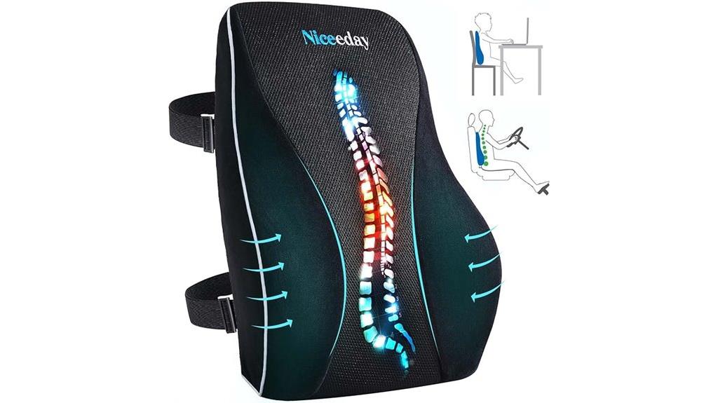 office car lumbar pillow