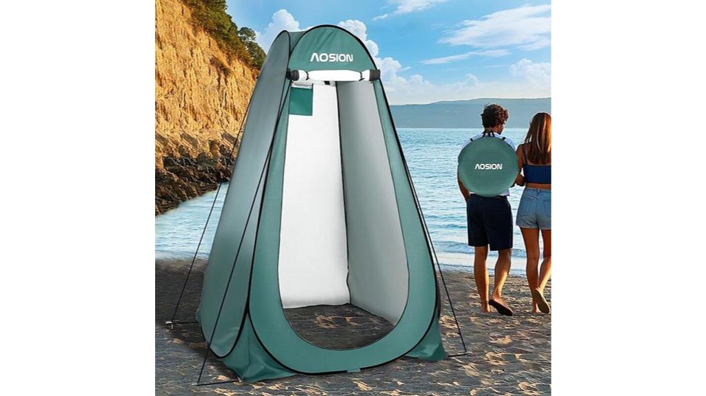 outdoor privacy shower shelter