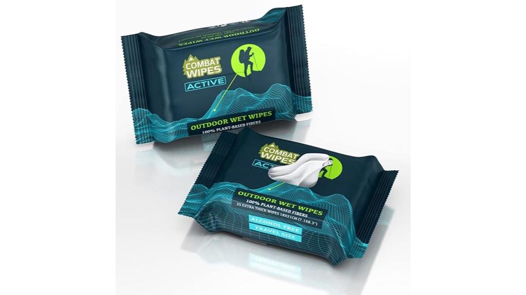 outdoor wet wipes pack