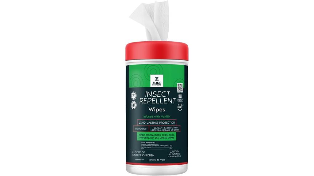 picaridin wipes 80 count