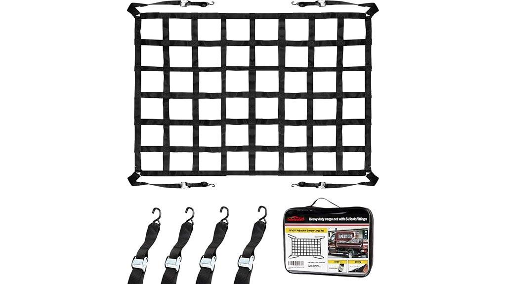 pickup truck cargo net