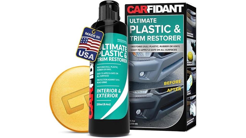 plastic car surface restorer