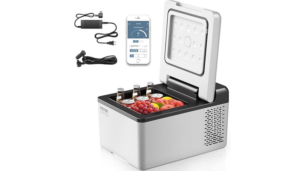 portable 12v car freezer