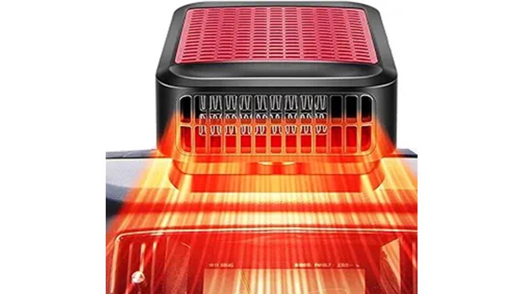 portable 12v heater fan