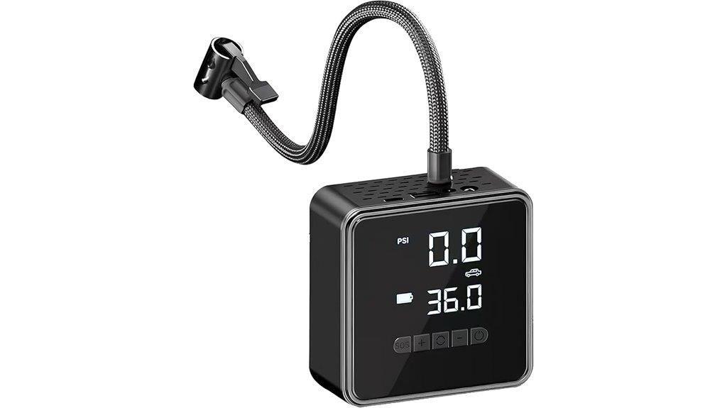 portable 150 psi tire inflator