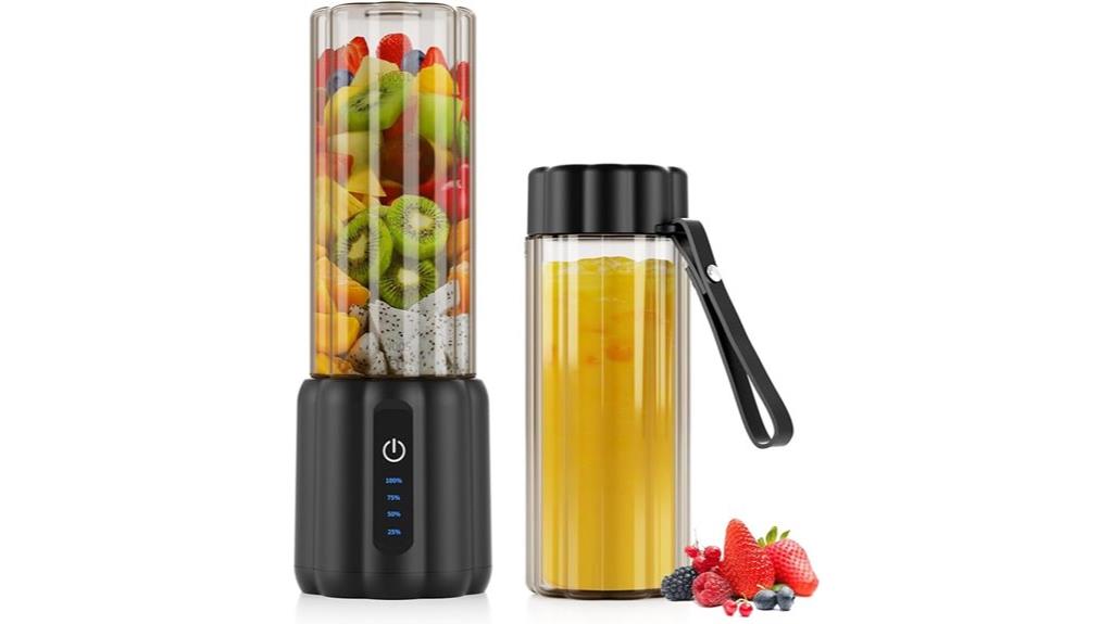 portable 17oz shake blender