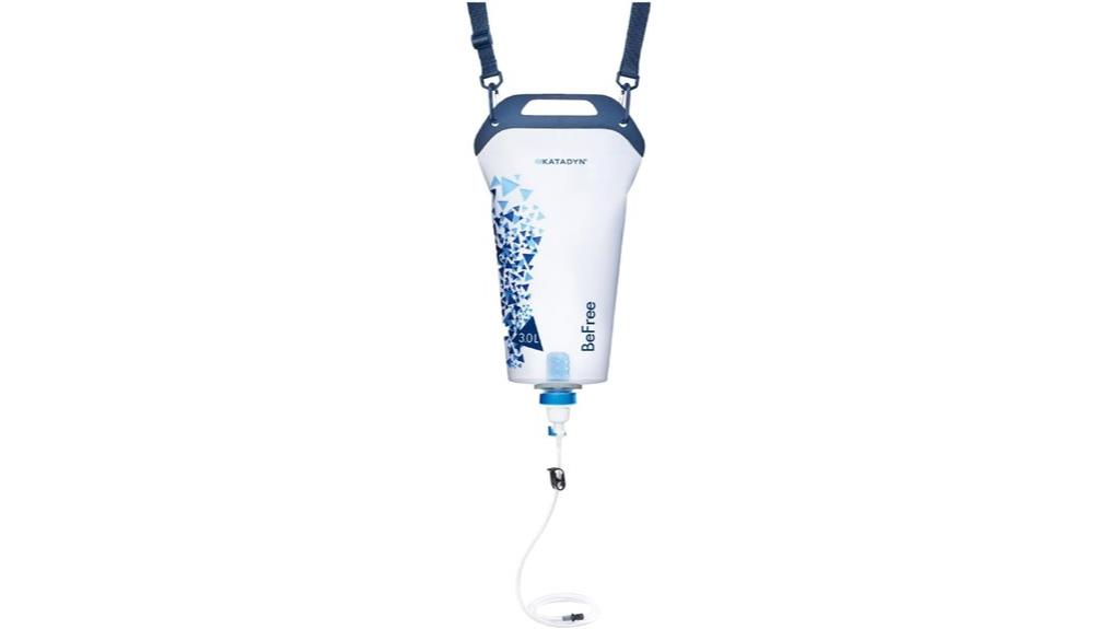portable 3 liter water filter