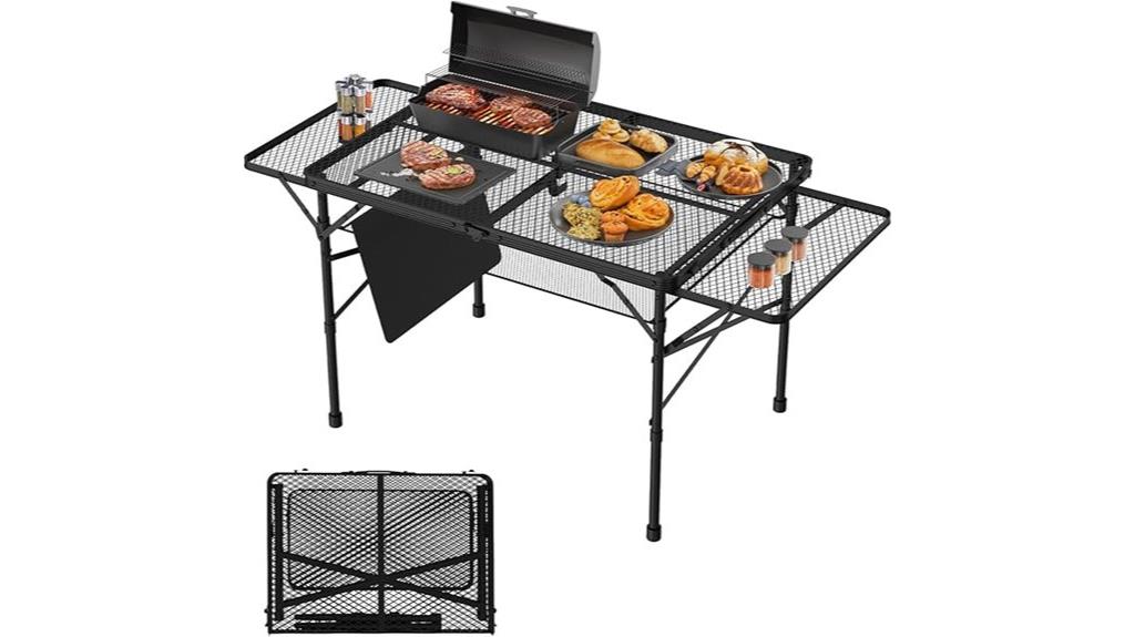 portable 3x2 ft folding table