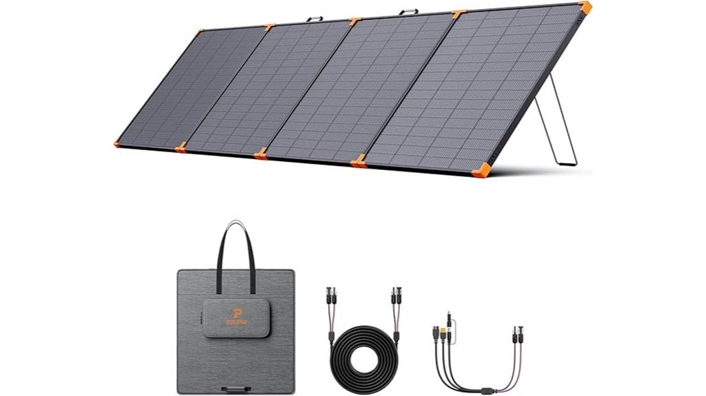 portable 450w foldable solar panel