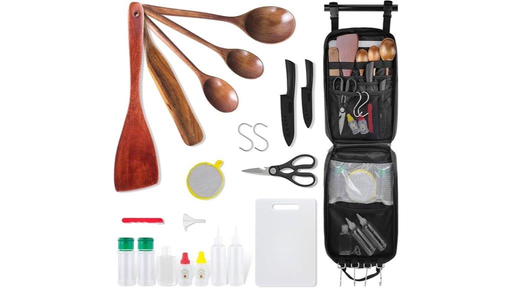 portable camping cookware set