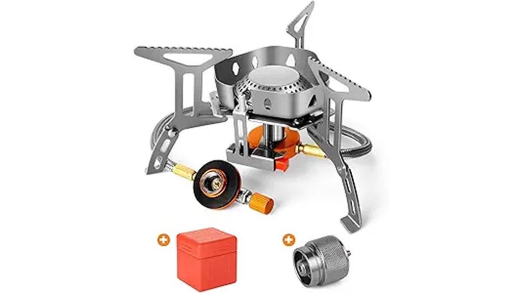 portable camping gas stove