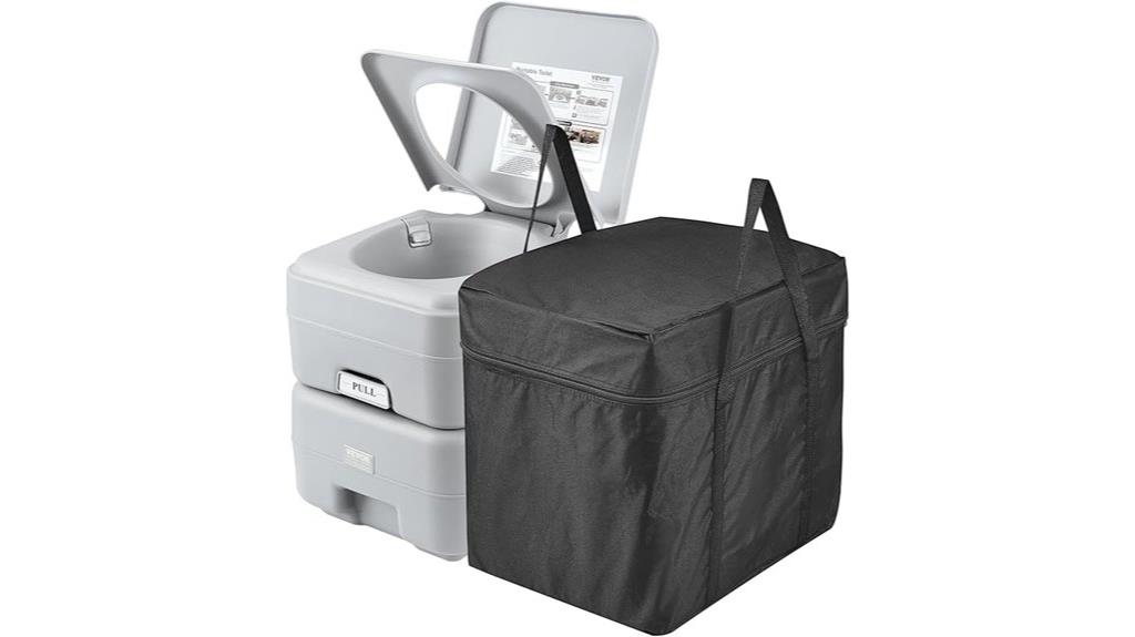 portable camping toilet