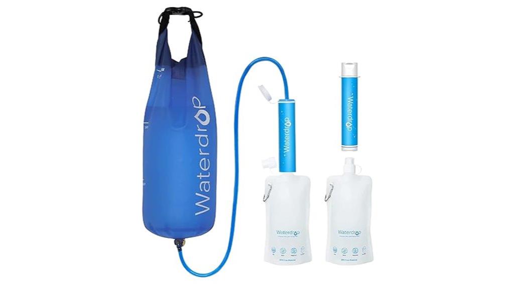 portable camping water filters