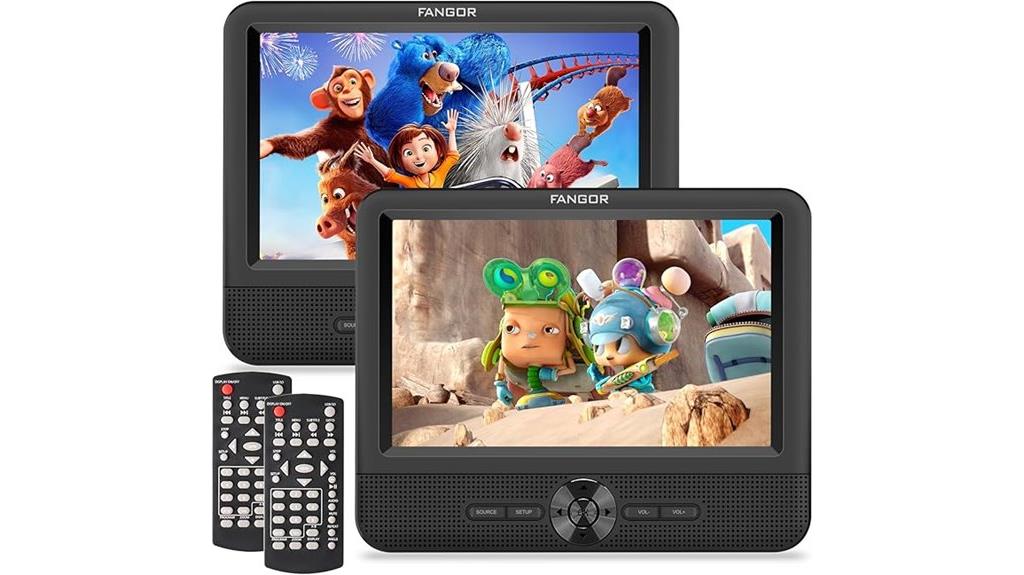 portable car dvd player