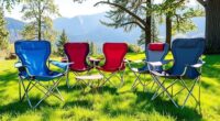 portable comfortable camping chairs