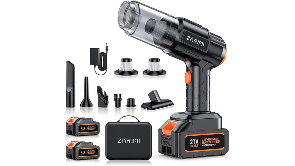 portable cordless handheld vacuum