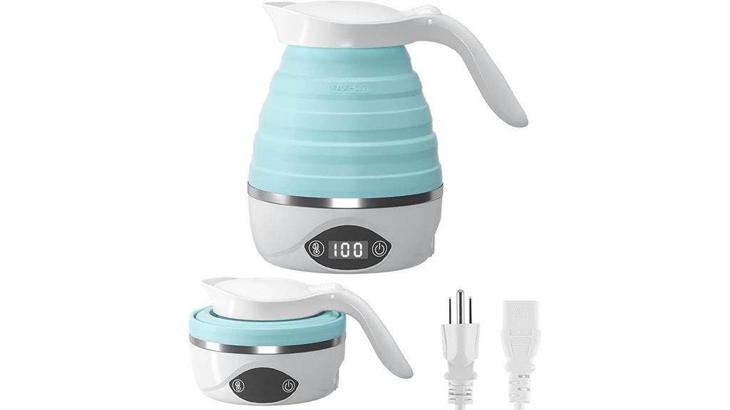 portable dual voltage kettle