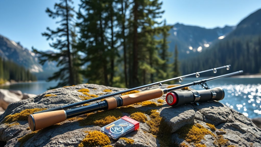 portable durable versatile fishing rod