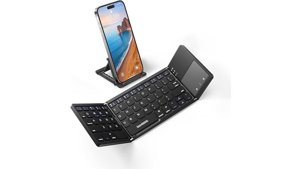 portable foldable bluetooth keyboard