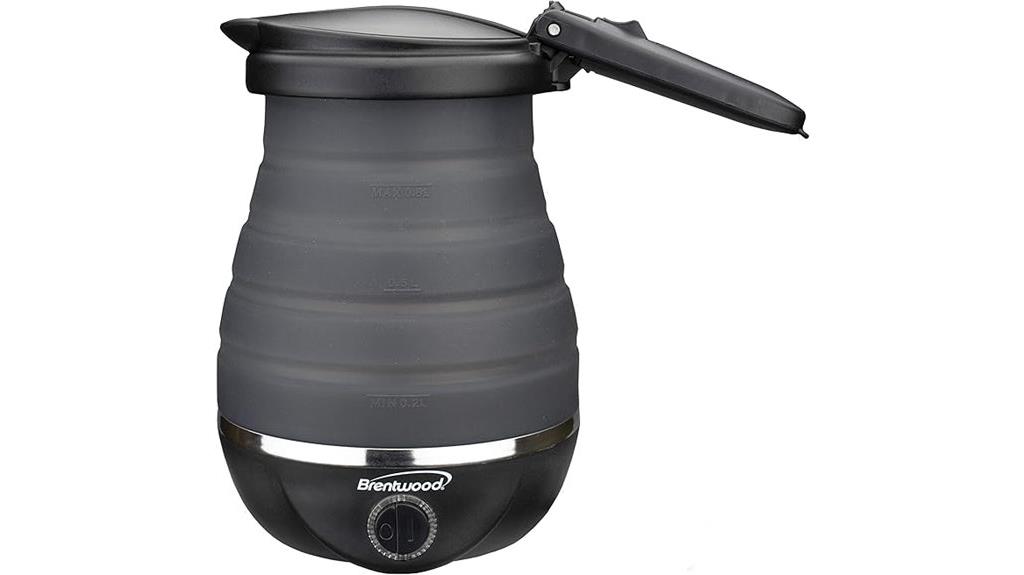 portable foldable electric kettle