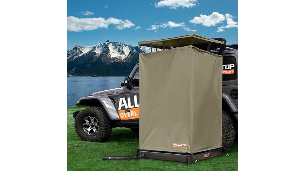 portable foldable shower enclosure