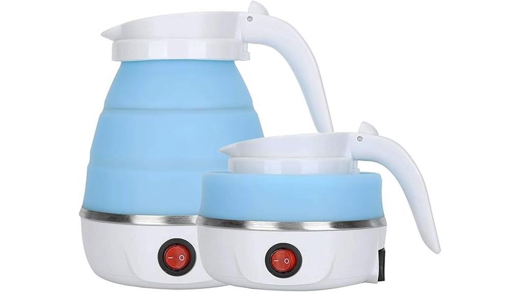portable foldable travel kettle