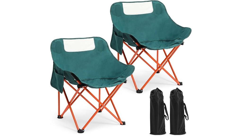 portable folding camping chairs