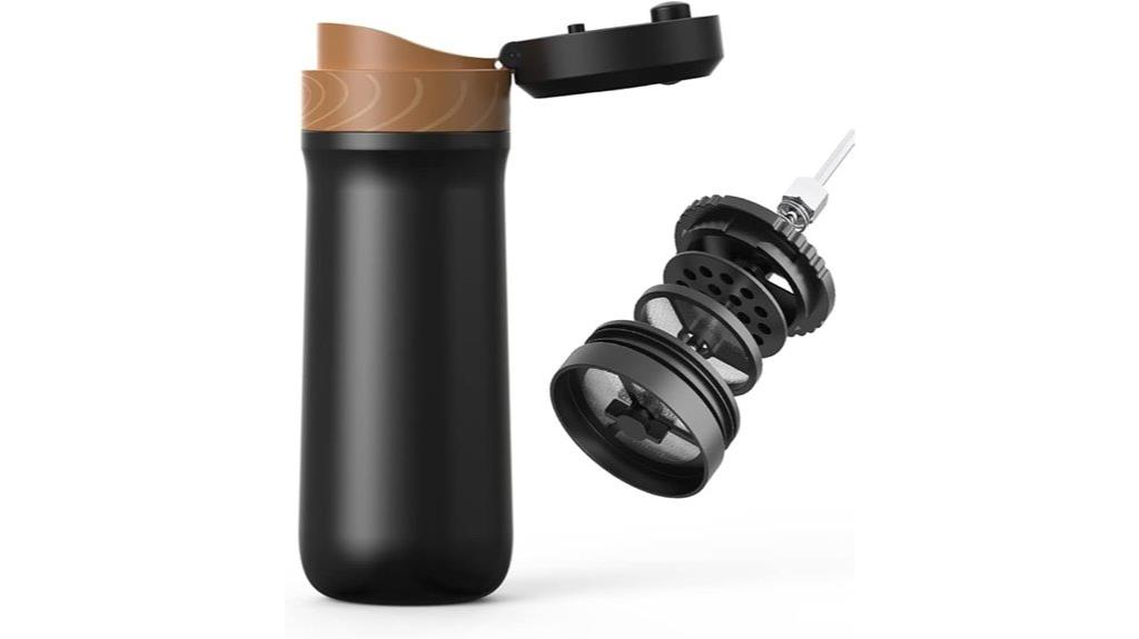 portable french press bottle