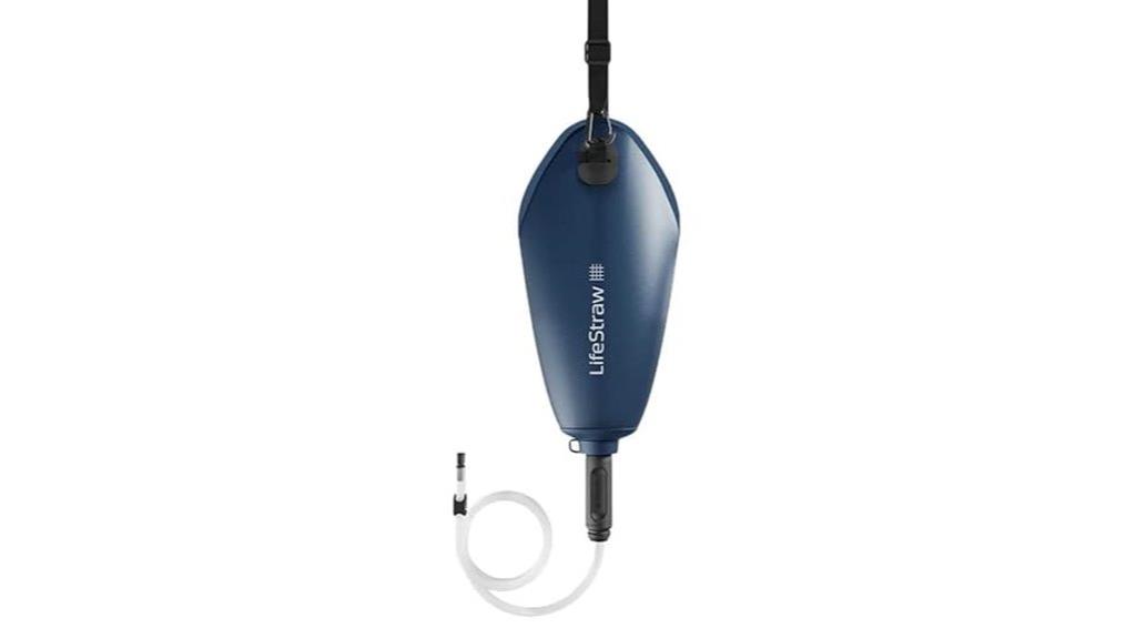 portable gravity water filter