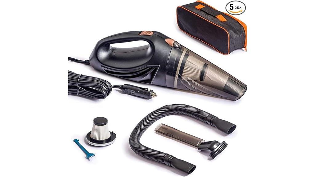 portable handheld vacuum with hepa