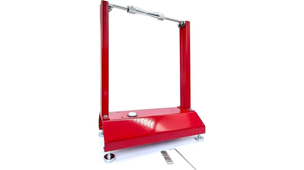 portable motorcycle wheel balancer