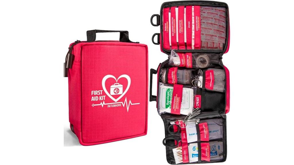 portable trauma kit with molle