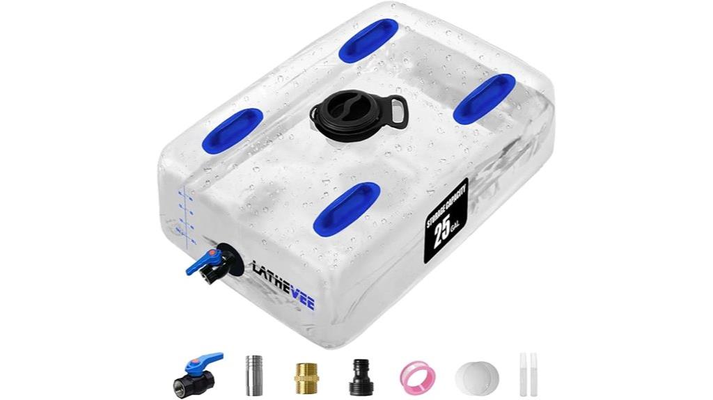 portable water bladder tank