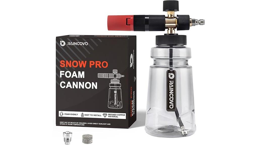 pressure washer foam cannon