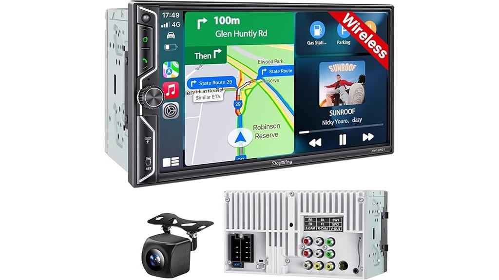 qled car stereo features