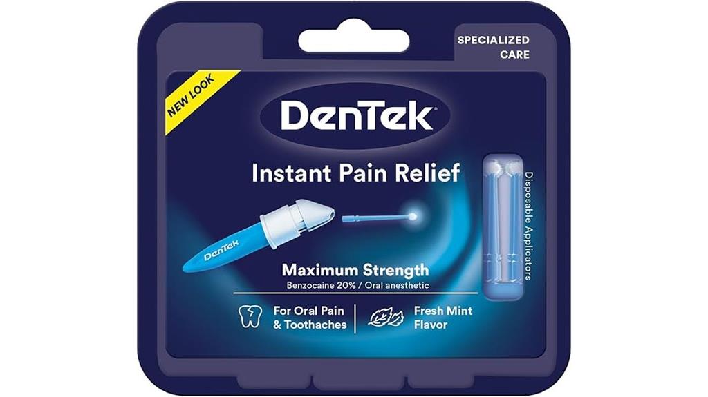 quick oral pain relief