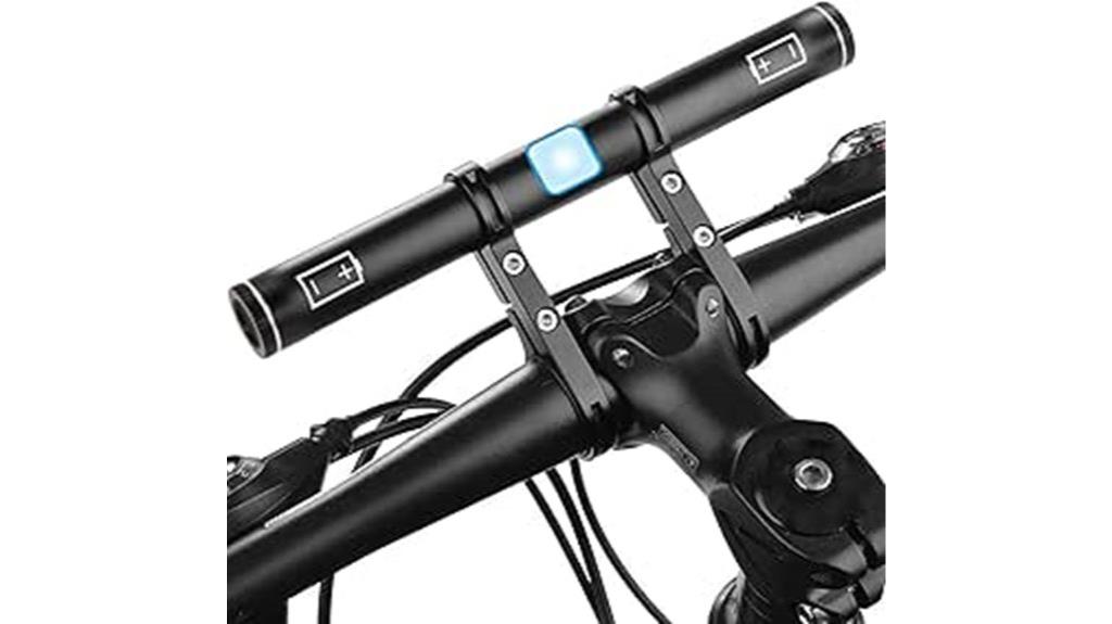 rechargeable bike handlebar extender