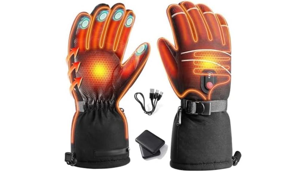 rechargeable heated glove technology