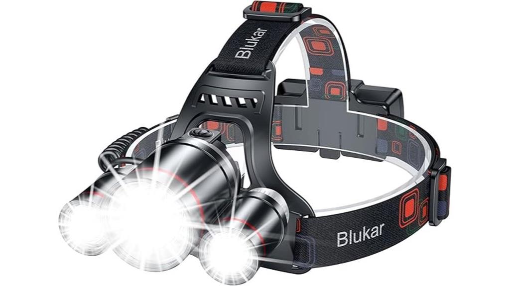 rechargeable led headlamp features