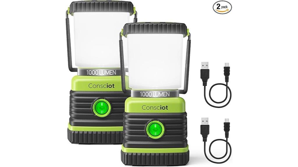 rechargeable led lanterns pack