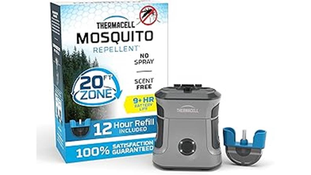 rechargeable mosquito repellent device