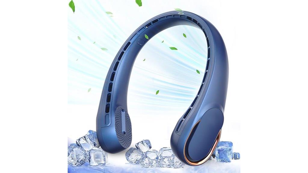 rechargeable neck fan three speeds