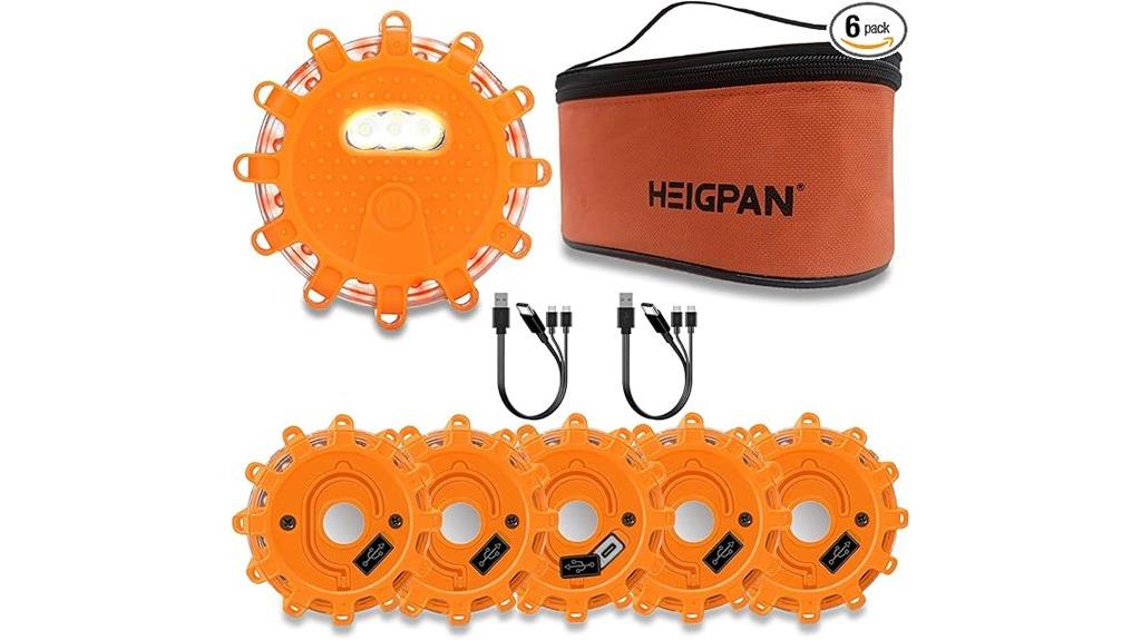 rechargeable roadside safety kit